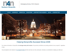 Tablet Screenshot of numbers4nonprofits.com